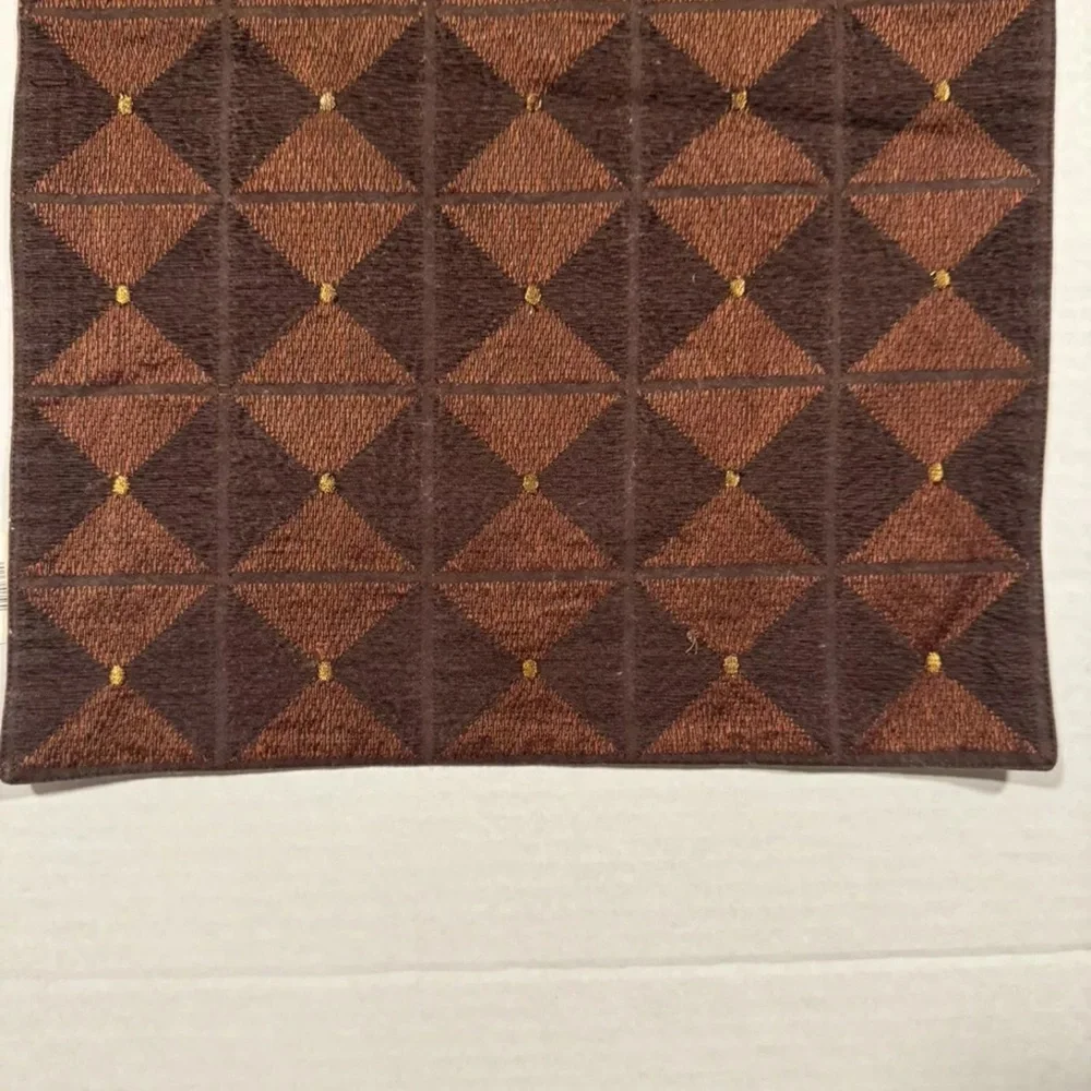 Crate Barrel 4 Ravenna Place Mat 14X19 Multicolor Embroidered Cottagecore Boho